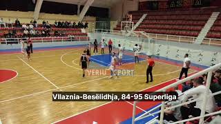 VllazniaSkënderbeu 8495pj1Pallati i sportit “Qazim Dervishi” Shkodër Superliga basket meshkuj [upl. by Faun394]