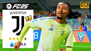 EA FC 25 Juventus vs Lecce  Serie A 2025  Giornata 13  Gameplay PS5 4K 60fps [upl. by Zile]