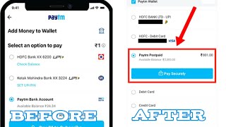 Reason why not showing postpaid option in paytm while payment  Tech Makan YT [upl. by Euqinomod]