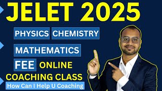 JELET 2025Online Preparation  JELET 2025 Online Coaching How Can I Help U Coaching [upl. by Siroval]