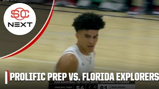 Prolific Prep vs Florida Explorers  2023 Top Flight Invite  Highlights [upl. by Nnyleahs304]