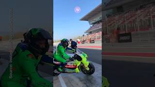 Franco Morbidelli Tests the Ducati GP24 with New Uniform  barcelonatest vr46racingteam [upl. by Deadman]