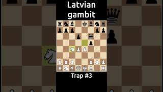 🔥 Crushing the Latvian Gambit White’s Winning Traps ♟️ Trap 3 [upl. by Airdna772]