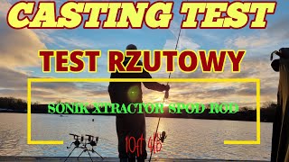 SONIK XTRACTOR SPOD ROD 10ft 45lb  test rzutowy  Casting test [upl. by Hairahcez466]