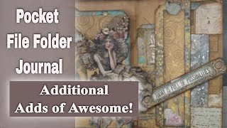 Pocket File Folder Journal  Additional Adds of Awesome [upl. by Feodor]