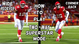 How to make a TwoWay Player in Madden 24 [upl. by Bolme508]