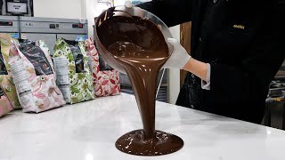 한국의 몇없는 초콜릿 장인들 수제로 만드는 놀라운 초콜릿 제조과정 3편 koreas best chocolate making artisans  korean street food [upl. by Jannery]