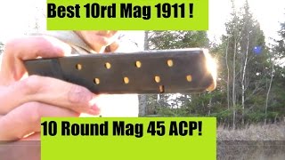 BEST 1911 magazine 10 rd Chip McCormick Power 10 review 45 ACP [upl. by Jac]