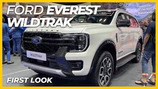 2023 Ford Everest Wildtrak  First Look  Bangkok Intl Motor Show 2023 [upl. by Lumpkin]