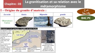 La granitisation et sa relation avec le métamorphisme 2bac pc شرح بالداريجة [upl. by Ahsenom]