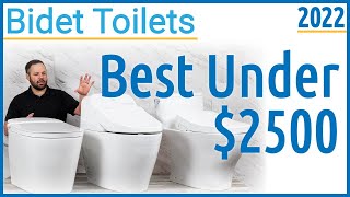 Best Budget Bidet Toilets Under 2500  2022 [upl. by Wisnicki]