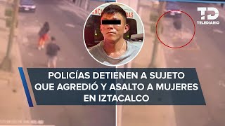 Tras denuncias en redes cae hombre por asaltos a mujeres en Iztacalco e Iztapalapa [upl. by Marena]