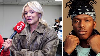 “WHO’S KSI” KATIE SIGMOND ON JAKE PAUL KSI MIKE TYSON… [upl. by Anitsirc]