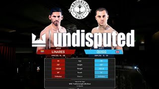 Jorge Linares v Scott Quigg  Prize Fights Mode Intermediate  Undisputed PS5 [upl. by Ellehsor]