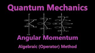 Angular Momentum  Eigenfunctions Algebraic Method  Quantum Mechanics [upl. by Pollyanna]