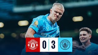 HIGHLIGHTS Manchester United 03 Manchester City  Haaland 2 and Foden Goals [upl. by Port]