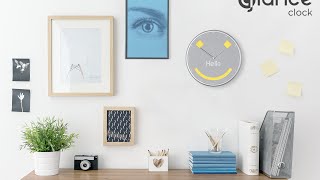 Glance clock See what you need Just when you need it [upl. by Lemahs]