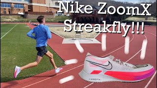 Nike ZoomX Streakfly Review  Workout [upl. by Leigha]