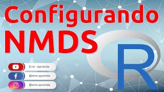 Melhorando o gráfico NMDS no programa R  Erre  Aprenda [upl. by Lhamaj]