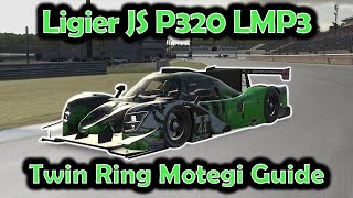 iRacing Track Guide Twin Ring Motegi  Ligier JS P320 LMP3  W2 S1 2024 [upl. by Severn]