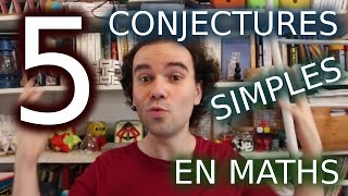 Top 5 des problèmes de maths simples mais non résolus  Micmaths [upl. by Jorgan318]