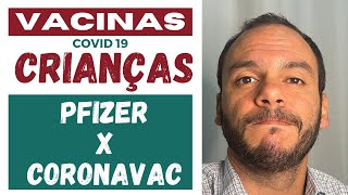 PFIZER OU CORONAVAC QUAL A MELHOR VACINA CONTRA A COVID 19 PARA CRIANÇAS NO BRASIL [upl. by Esnofla]