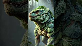 Tyrannosaurus Rex and Cabbage Mutation 🛢️⛽🧬🦸 short animalfusion dinosaur ytshorts animals ai [upl. by Deck374]