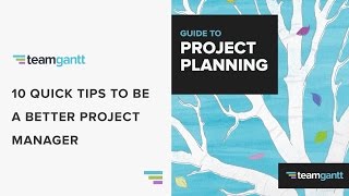 How to be a Good Project Manager [upl. by Byran244]