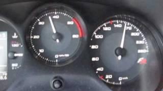 0200kmh seat leon FR 20 CR TDI chipped [upl. by Nissensohn]