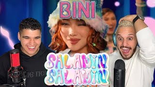 FIRST TIME REACTING TO BINI  Salamin Salamin Official Music Video [upl. by Neiht]