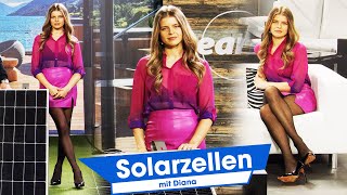 Diana präsentiert Solarzellen in verschiedensten Größen  PEARLTV Februar 2024 [upl. by Arahs182]