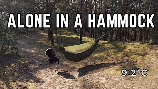 Hammock Camping Alone In Woods With DIY Underquilt  IMPULSE S3E9 [upl. by Maggs]