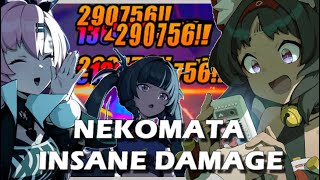 ZZZ  INSANE Nekomata Damage  Nineveh 1111  Qingyi Nicole Nekomiya  Zenless Zone Zero [upl. by Immaj326]