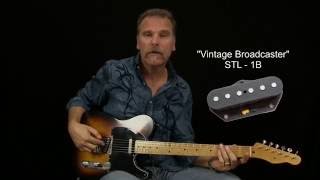 Seymour Duncan Broadcaster amp Vintage 54 Pickup Review [upl. by Nevin]