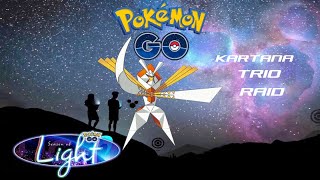 Kartana Trio Raid  Ultra Beast Arrival Event  Pokémon GO [upl. by Mylo]