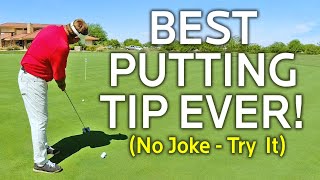 The Best Putting Tip Ever No Joke  Try It [upl. by Innoj]