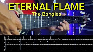 The Bangles  Eternal Flame Guitar Fingerstyle [upl. by Nerrat]