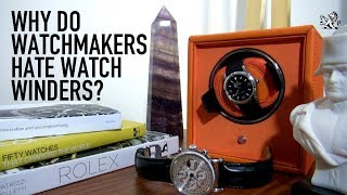 The Dangers Of Watch Winders  How To Buy amp Use Them Properly  GIAJ4 [upl. by Graehme]