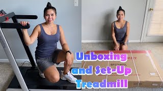 Unboxing amp Setup a Brand NewTreadmill  Bhing Bhing [upl. by Elegna938]