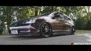 Civic EP3 Type R Custom Valved Exhaust [upl. by Atinit]