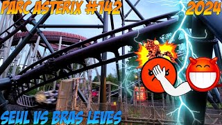 Deanrell au Parc Astérix 142  Seul contre des bras levés [upl. by Anair]