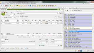 Pharmacy software  Purchase Invoice Entry Hindi Audio [upl. by Innoc]