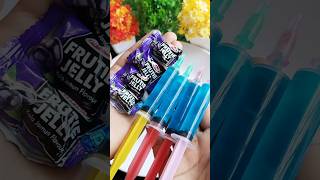 Frutie Jelly Candy  Injection jelly Popsicle Icecream shorts youtubevideo trending [upl. by Tjon]