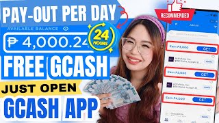 Just OPEN GCASH APP KIKITA NA PER DAY P4000 FREE GCASH LEGIT PAYOUT SA GCASH WALLET  WALANG LARO [upl. by Tattan]