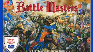 Ep 68 Battle Masters Board Game Review Milton Bradley 1992  How To Play [upl. by Giavani]