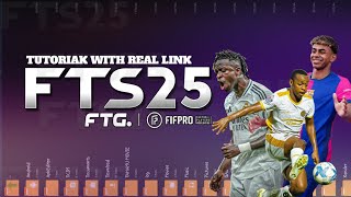 Download First Touch Soccer v1 2025 FTS 25 Tutorial How to extra best tric  best setting [upl. by Anilas816]