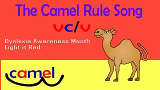 Camel Rule Syllable Division Song vcv Dyslexia Awareness Month Light it Red [upl. by Carr]