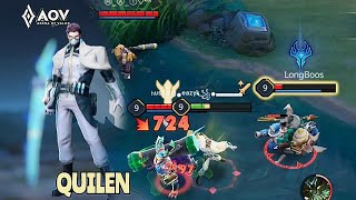 AOV  QUILEN GAMEPLAYARENA OF VALOR LIÊNQUÂNMOBILE ROV COT [upl. by Hakym]