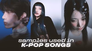 samples used in kpop songs pt 6 [upl. by Trebmal]