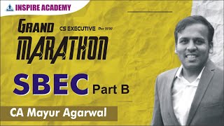 SBEC Marathon Part BCA Mayur Agarwal [upl. by Jeane]